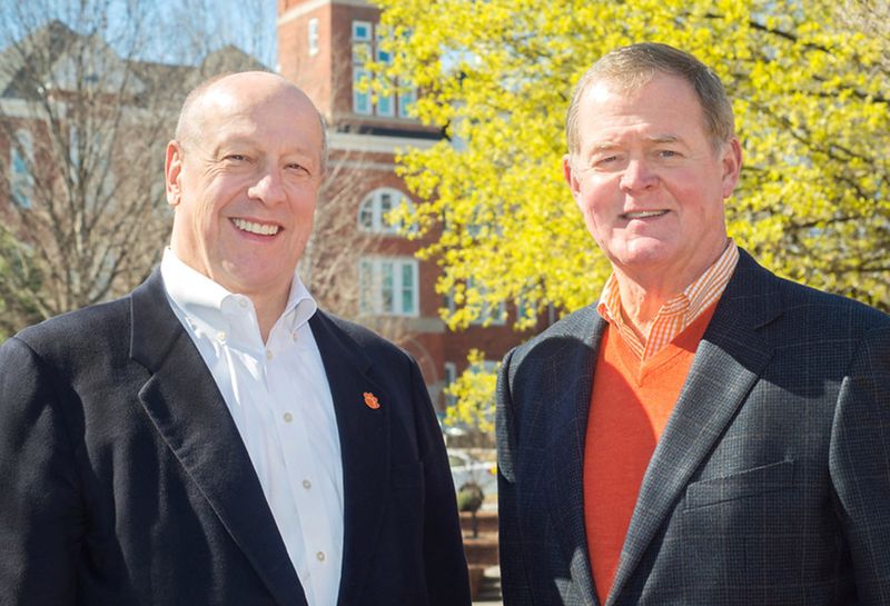 Lakeside Lodge Clemson founders Leighton Cubbage and Steve Mudge.